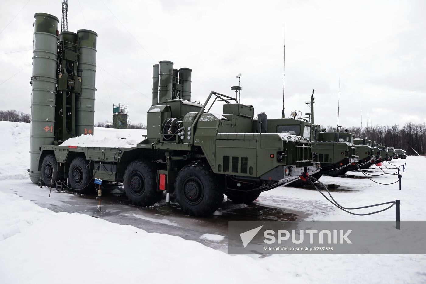 S-400 Triumf air defense systems enter service
