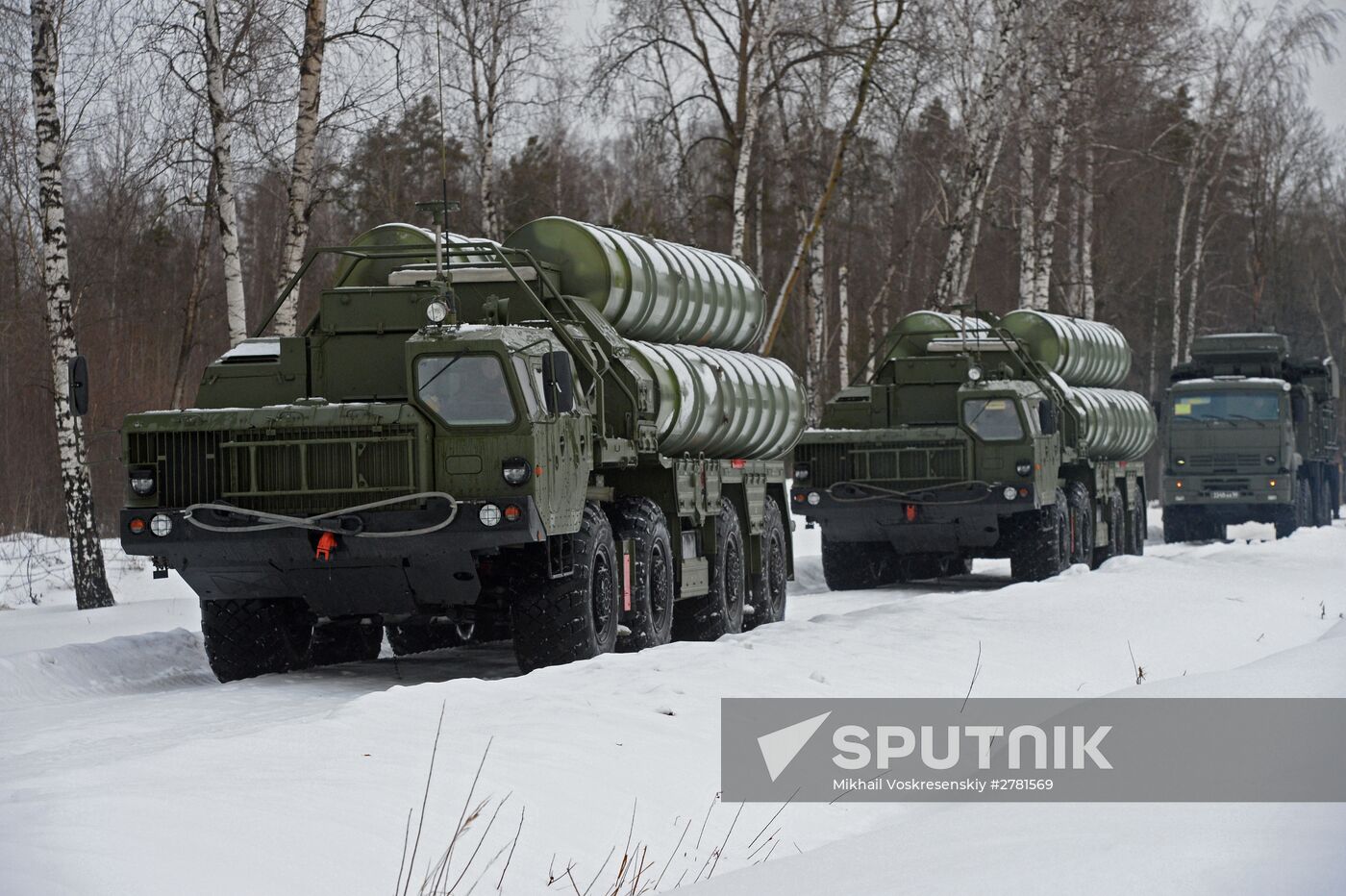 S-400 Triumf air defense systems enter service