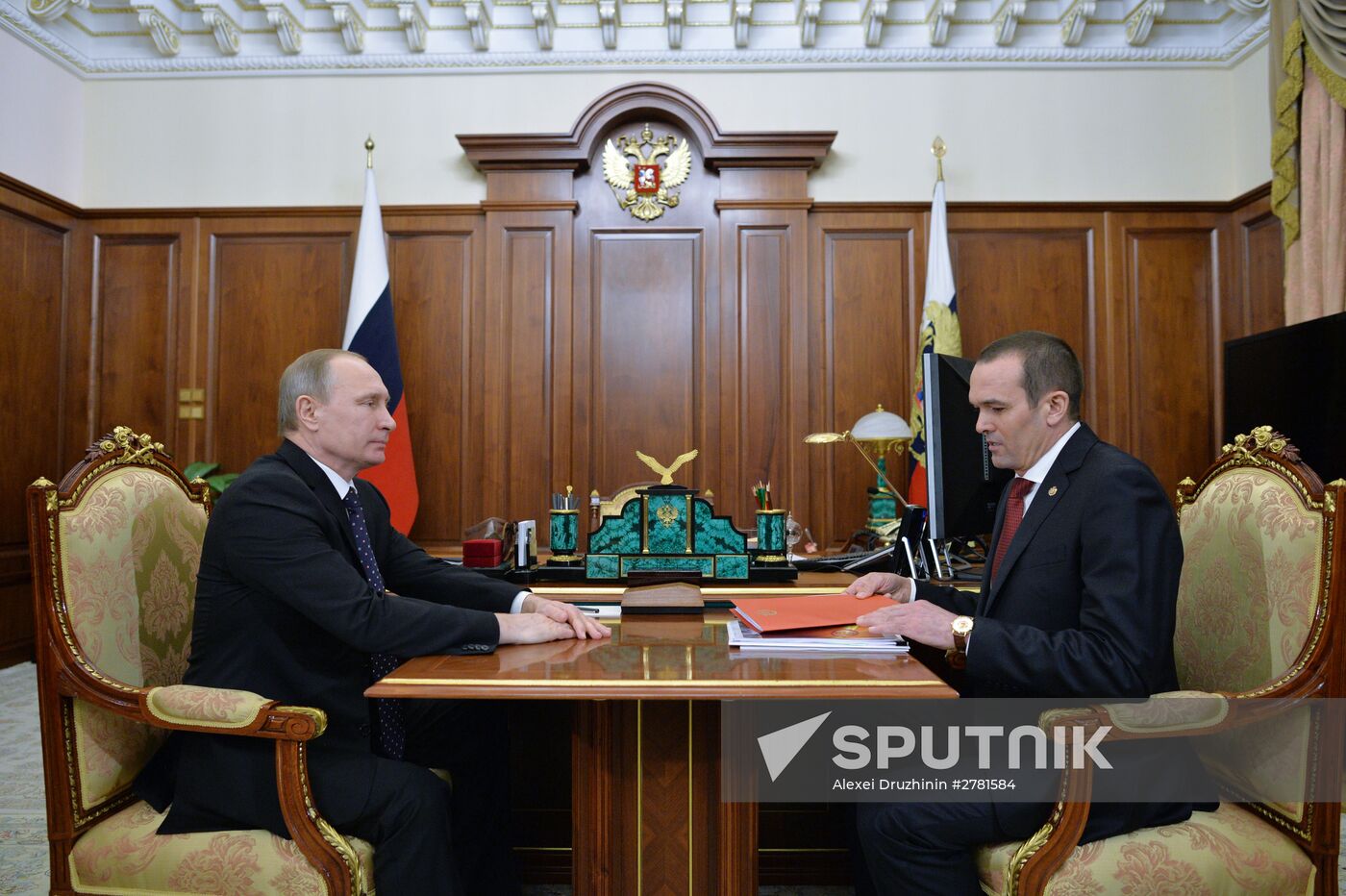 President Putin meets with leader of Chuvashia