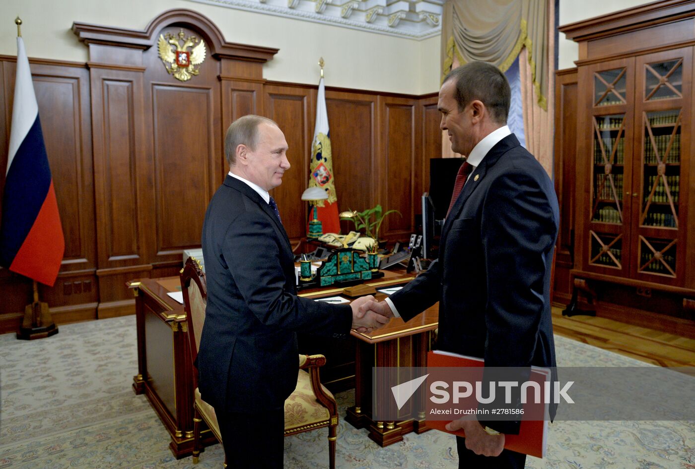President Putin meets with leader of Chuvashia