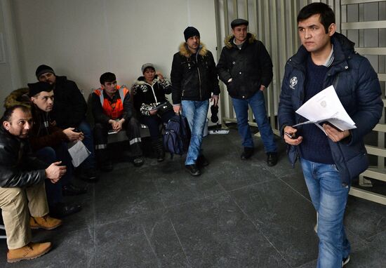 Moscow Mayor atends unveiling of new migration center