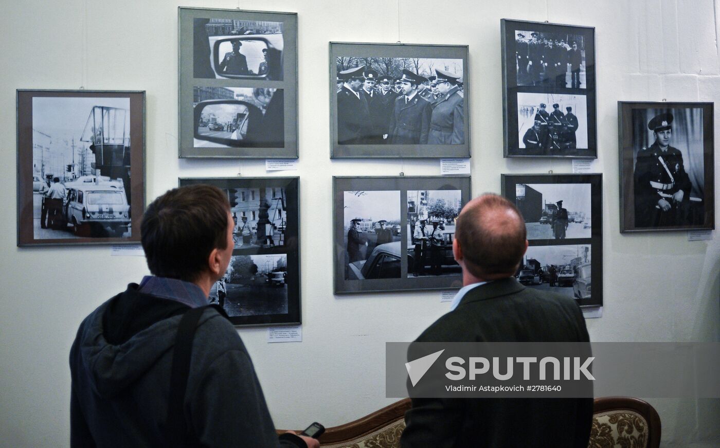 Exhibition "Traffic Police of the Garden Ring" opens in Moscow