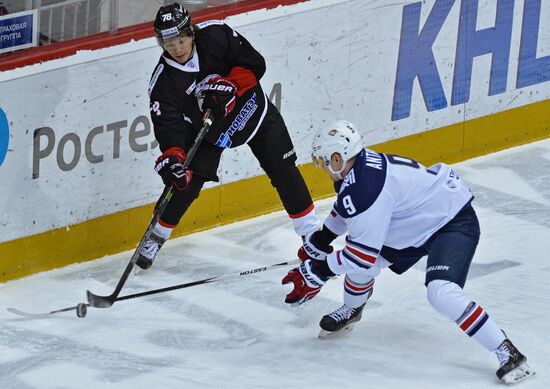 Ice hockey. KHL. Traktor vs. Metallurg Magnitogorsk