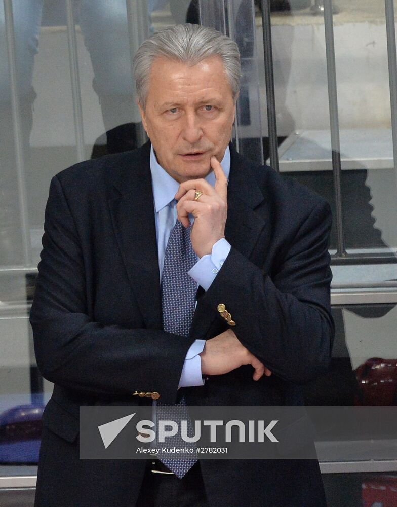 Hockey. World Legends Hockey League. Russia vs Finland