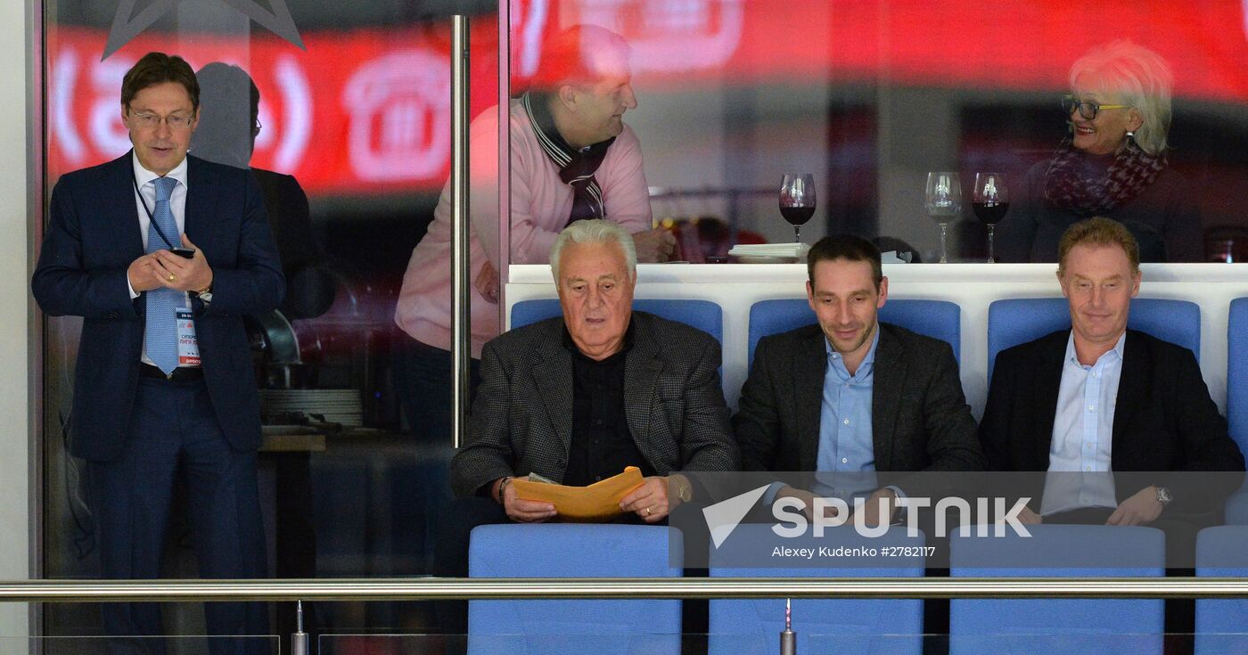 Hockey. World Legends Hockey League. Russia vs Finland