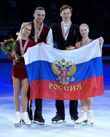 European Figure Skating Championships. Pairs. Free skating
