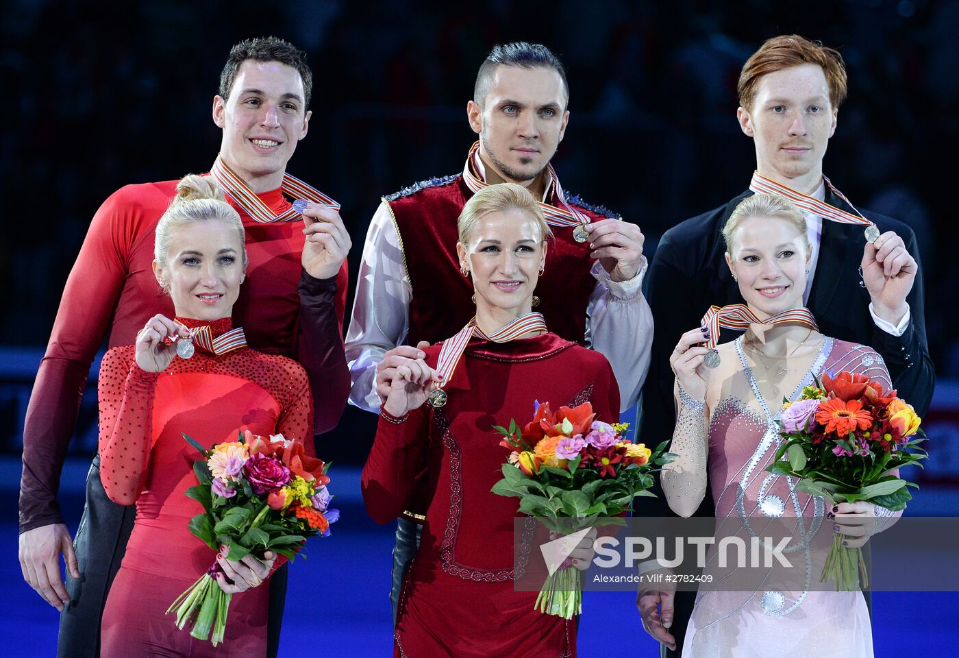European Figure Skating Championships. Pairs. Free skating