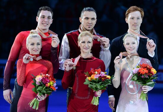 European Figure Skating Championships. Pairs. Free skating
