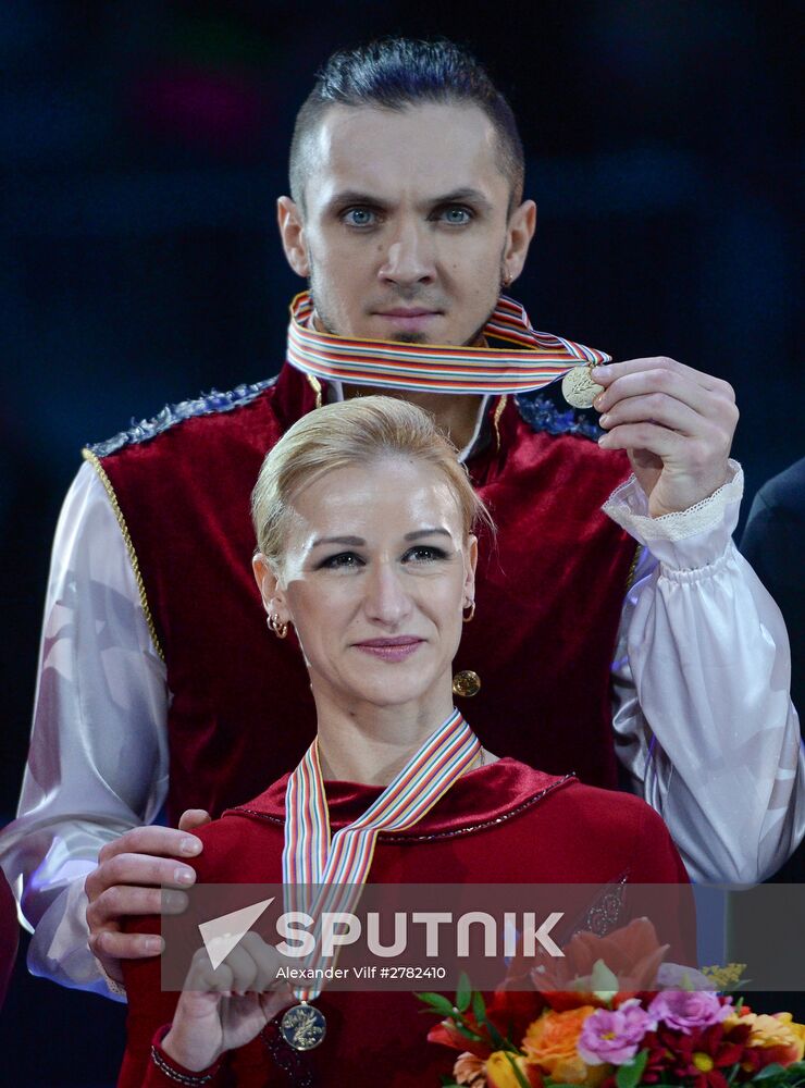 European Figure Skating Championships. Pairs. Free skating