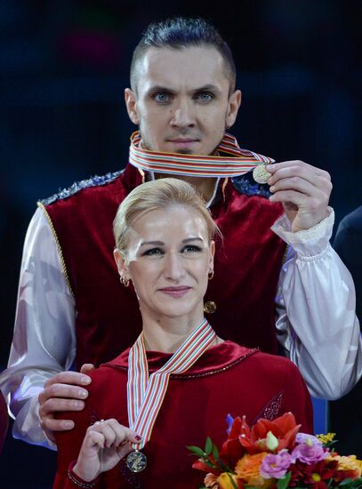 European Figure Skating Championships. Pairs. Free skating