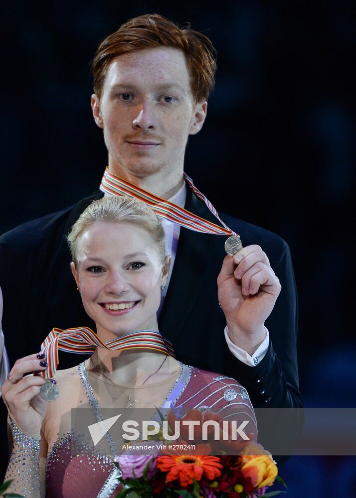 European Figure Skating Championships. Pairs. Free skating
