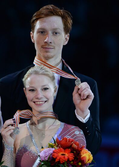 European Figure Skating Championships. Pairs. Free skating