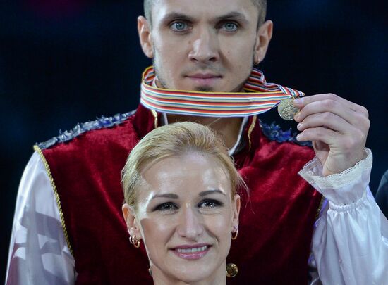 European Figure Skating Championships. Pairs. Free skating