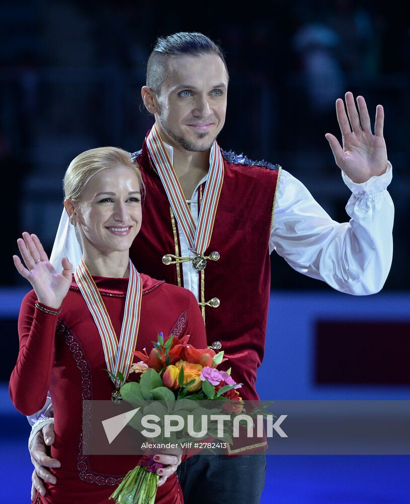 European Figure Skating Championships. Pairs. Free skating