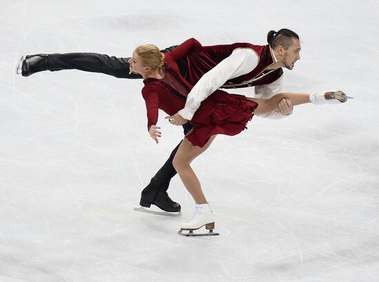 European Figure Skating Championships. Pairs. Free skating