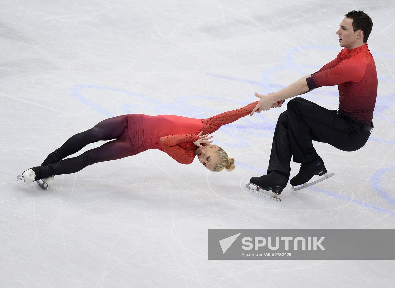 European Figure Skating Championships. Pairs. Free skating