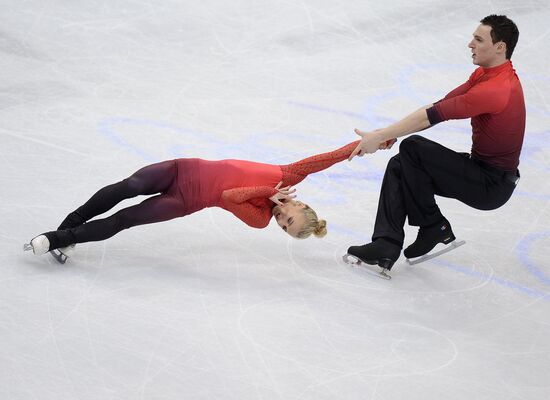 European Figure Skating Championships. Pairs. Free skating