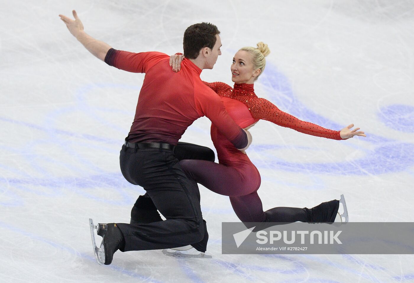European Figure Skating Championships. Pairs. Free skating