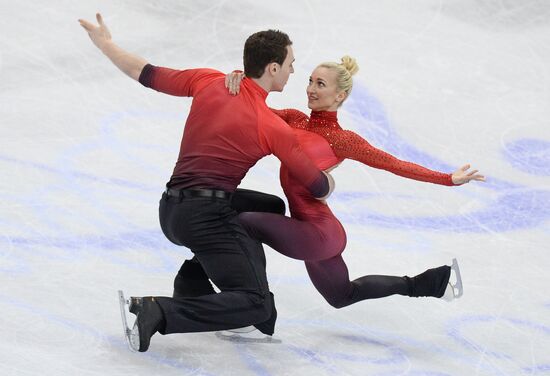 European Figure Skating Championships. Pairs. Free skating