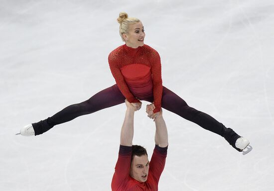 European Figure Skating Championships. Pairs. Free skating