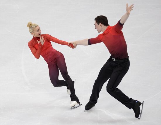 European Figure Skating Championships. Pairs. Free skating