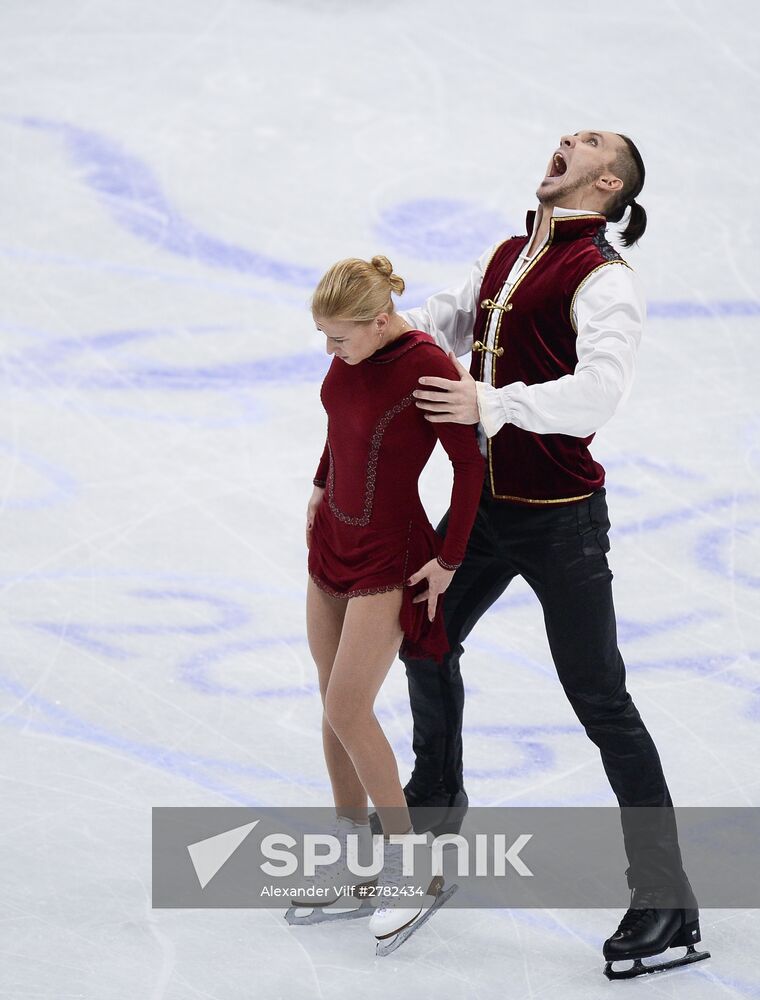 European Figure Skating Championships. Pairs. Free skating