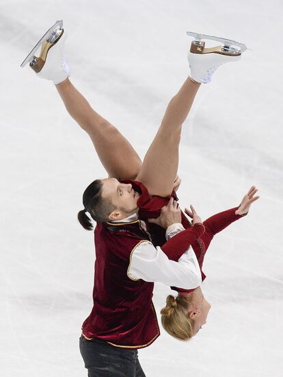European Figure Skating Championships. Pairs. Free skating