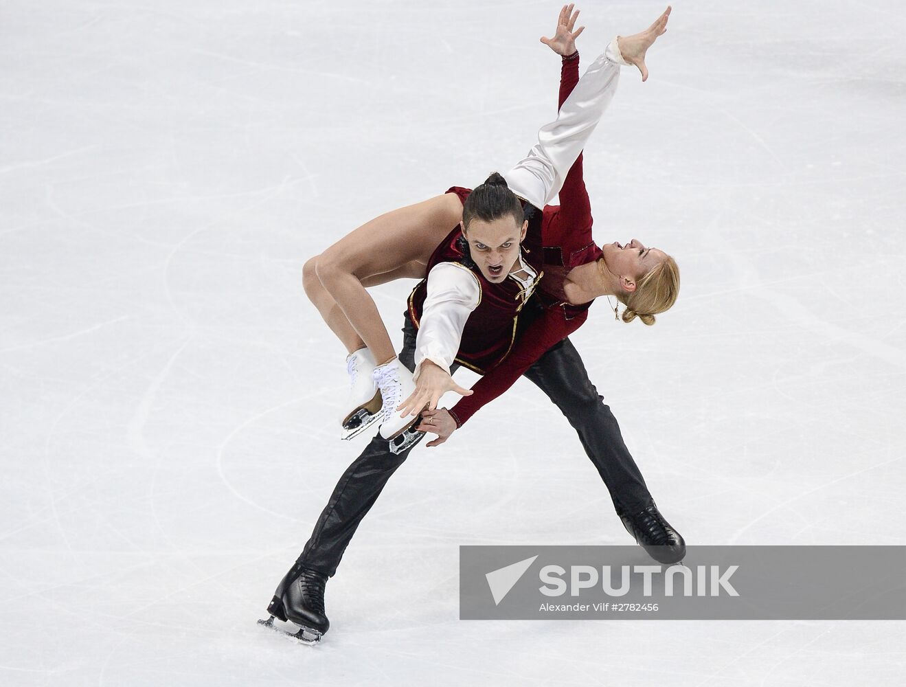 European Figure Skating Championships. Pairs. Free skating