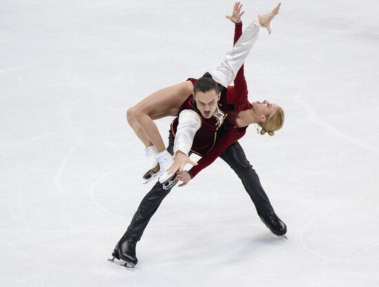 European Figure Skating Championships. Pairs. Free skating