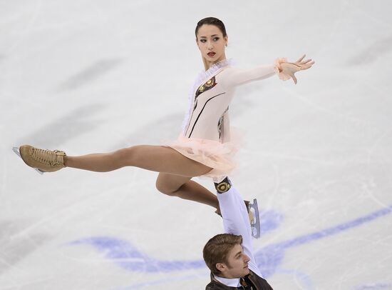 Figure Skating. European Championships. Pairs. Free program