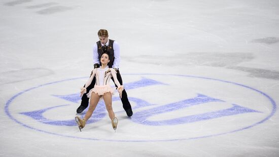 Figure Skating. European Championships. Pairs. Free program