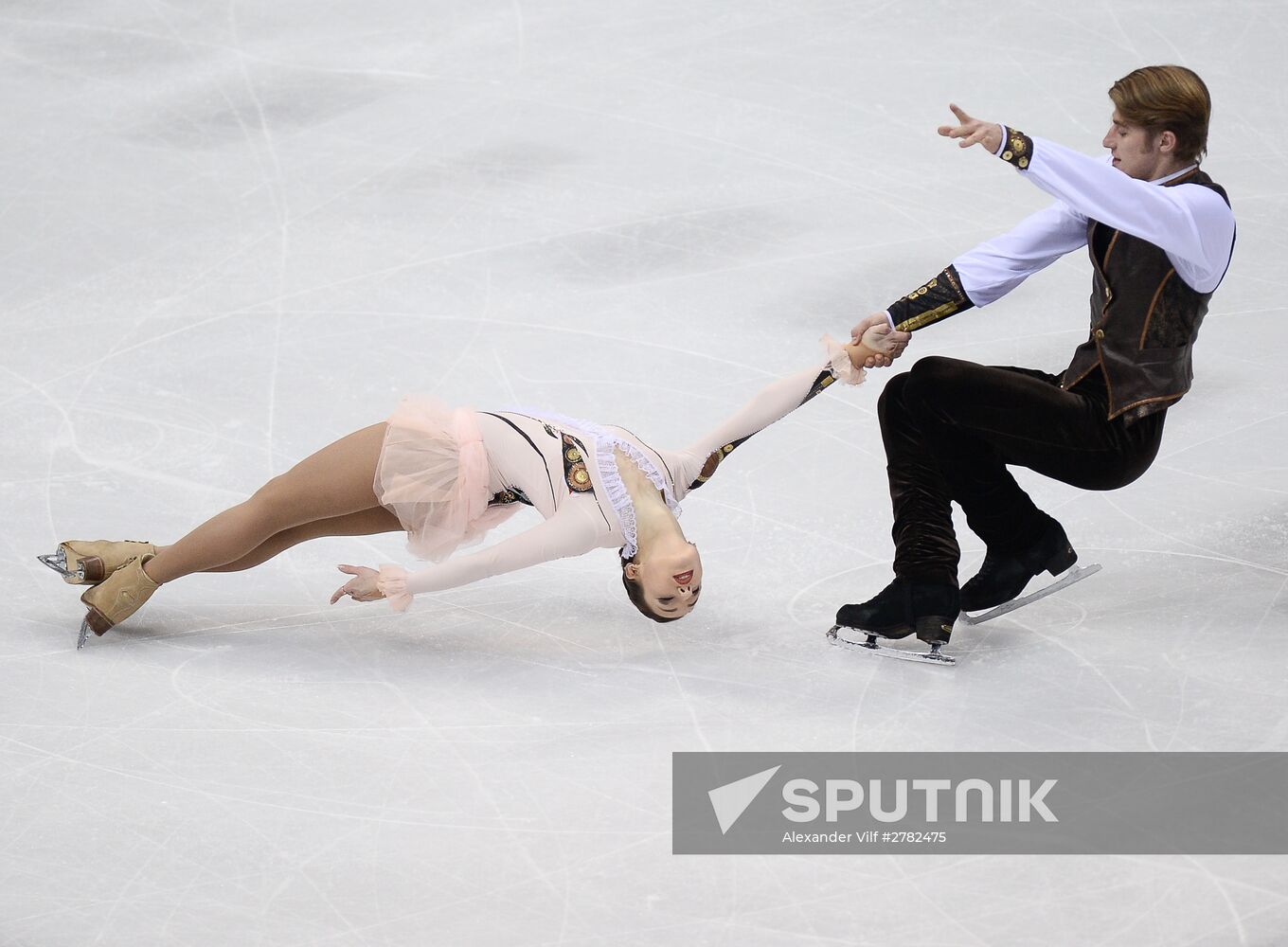 Figure Skating. European Championships. Pairs. Free program