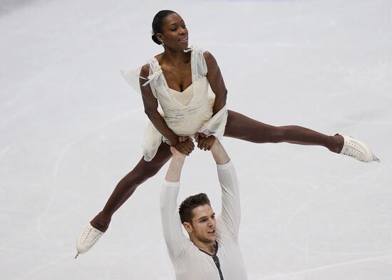 Figure Skating. European Championships. Pairs. Free program