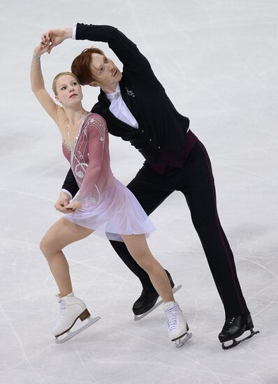 Figure Skating. European Championships. Pairs. Free program