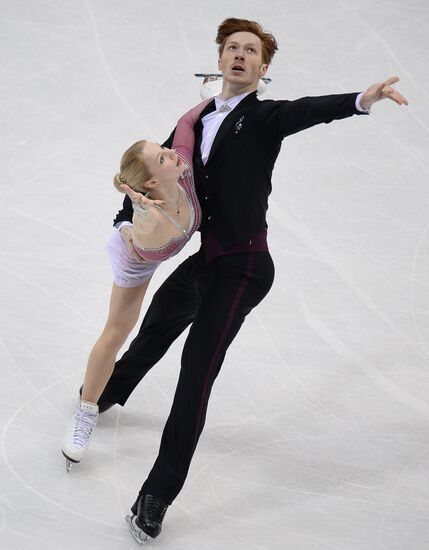 European Figure Skating Championships. Pairs. Free skating