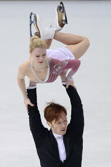 European Figure Skating Championships. Pairs. Free skating