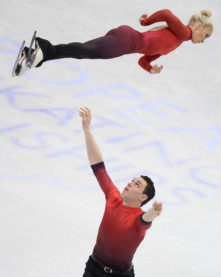 European Figure Skating Championships. Pairs. Free skating