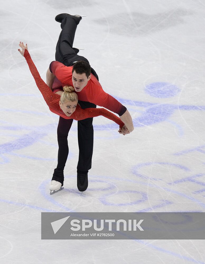European Figure Skating Championships. Pairs. Free skating