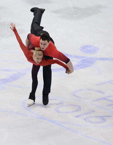 European Figure Skating Championships. Pairs. Free skating