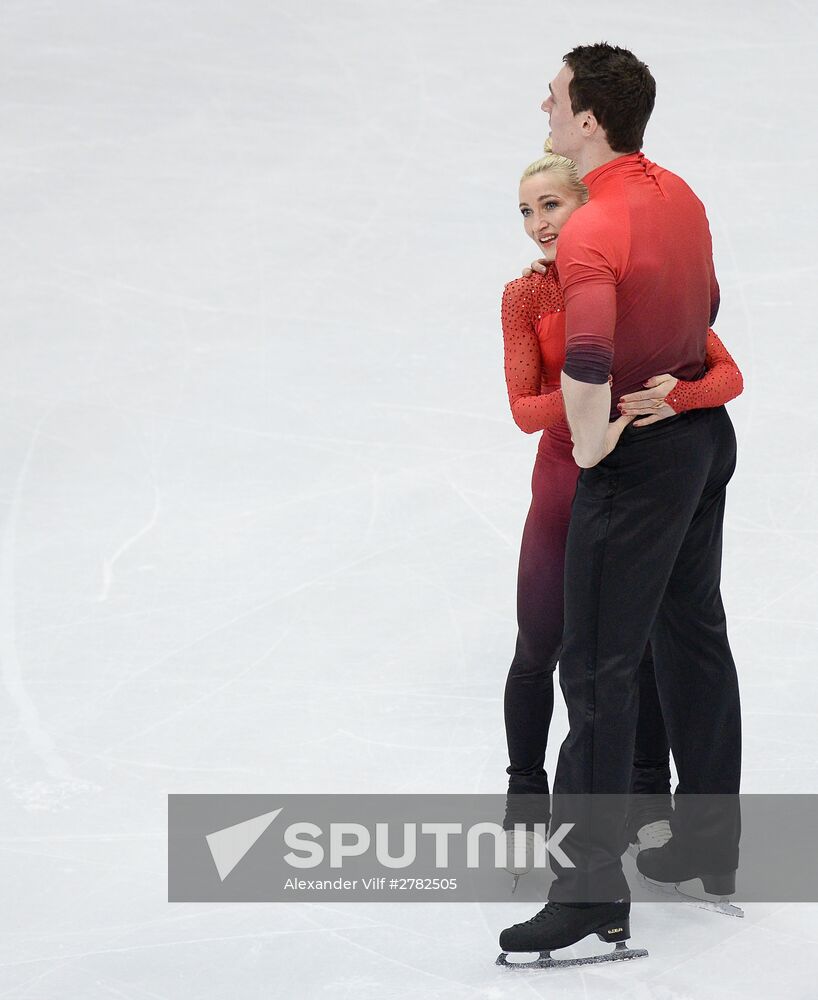 European Figure Skating Championships. Pairs. Free skating