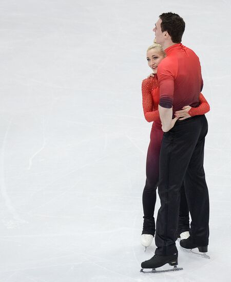 European Figure Skating Championships. Pairs. Free skating