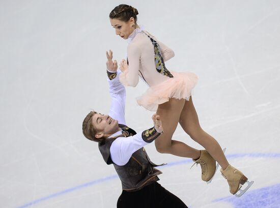 European Figure Skating Championships. Pairs. Free skating