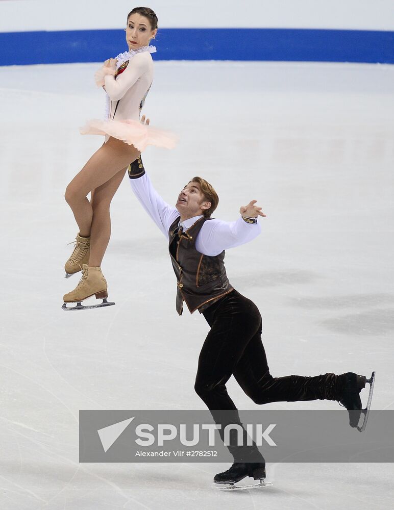 European Figure Skating Championships. Pairs. Free skating