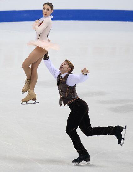 European Figure Skating Championships. Pairs. Free skating