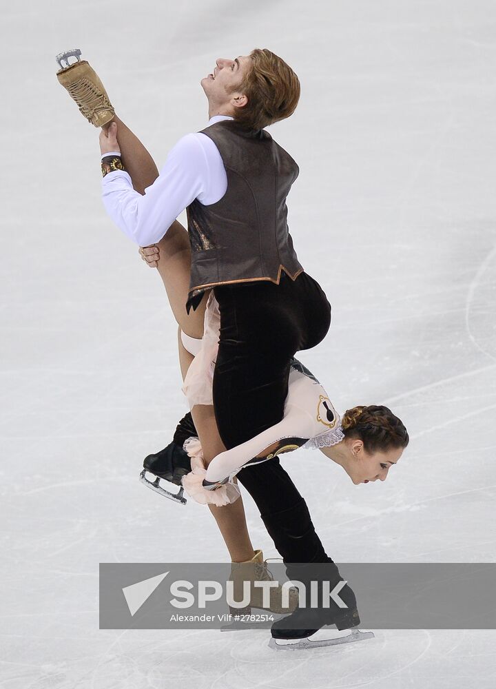 European Figure Skating Championships. Pairs. Free skating