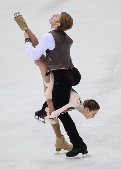 European Figure Skating Championships. Pairs. Free skating