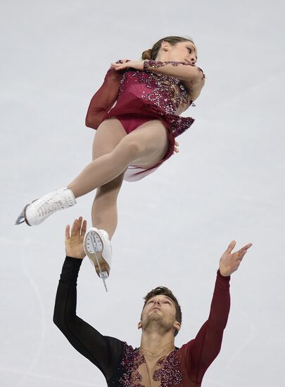 European Figure Skating Championships. Pairs. Free skating
