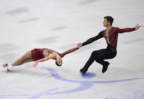 European Figure Skating Championships. Pairs. Free skating
