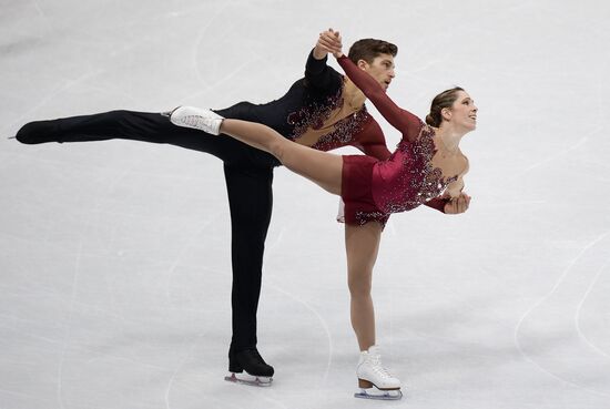 European Figure Skating Championships. Pairs. Free skating