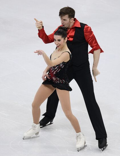 European Figure Skating Championships. Pairs. Free skating